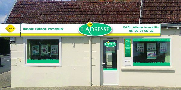 Habillage de local commercial